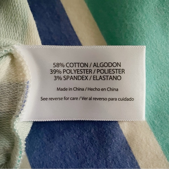 Wildfox striped long sleeve cotton knit top size S. - Picture 5 of 6